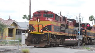 Eight Trains In Laredo Tx 511  1423 [upl. by Anihta]