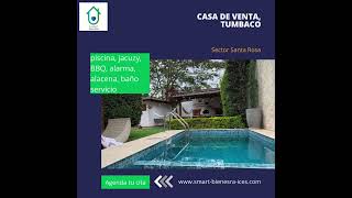 CASA DE VENTA TUMBACO RUSTICA [upl. by Beaston]