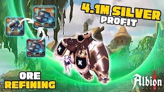 Refining For More Silver  Albion Online [upl. by Haig]