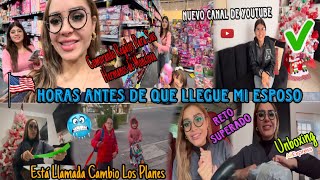 🇺🇸HORAS ANTES DE QUE MI ESPOSO REGRESE A MÉXICO🙏🏻COMPRANDO REGALOS PARA SUS HERMANOS🎁NUEVI CANAL😱 [upl. by Denis]