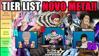 NOVO META ALL STAR Tier List Atualizada Farm Infinite LB Raids Story [upl. by Anileva]