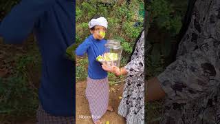 ഉമ്മച്ചിക്ക് സന്തോഷായി 🥰  Eating fruits  Shorts [upl. by Emmott]