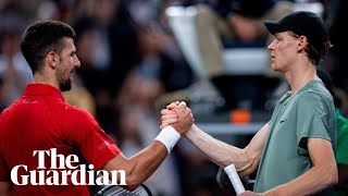 Jannik Sinner beats Novak Djokovic in special Shanghai final [upl. by Nahsad208]