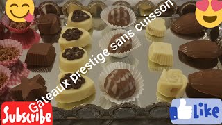 Gâteaux prestige sans cuisson 2019جديدحلويات لعيد راقيةوسريعة [upl. by Bettencourt]