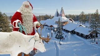 Best of videos of Santa Claus Village 🦌🎅🎄 Rovaniemi Lapland Father Christmas Finland Arctic Circle [upl. by Nikolia]