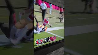 San Francisco Forty Niners Ricky Pearsall first NFL touchdown [upl. by Olegnad]