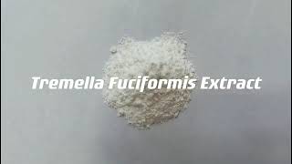 Tremella Fuciformis Extract vedio show by Botanical Cube Inc [upl. by Noynek999]