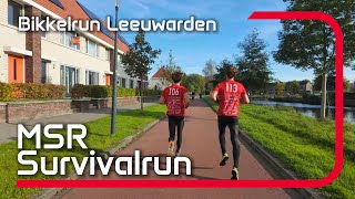 Survivalrun Leeuwarden 2024 MSR  podium op Bikkelrun [upl. by Ahsirtap869]