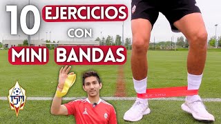 ⚠️ Los 10 MEJORES Ejercicios con BANDA de RESISTENCIA ⚠️  Para Atletas y Futbolistas ⚽ [upl. by Aeret426]