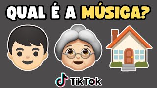 👵 ADIVINHE A MÚSICA DO TIK TOK COM EMOJIS n°17  DESAFIO MUSICAL 🎶 [upl. by Engamrahc723]