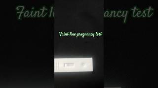 Faint line pregnancy test faintline pregnacytest baby shorts viral yrshorts [upl. by Nena]