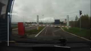 From Moscow to Budapest in 10 minutes by car HD GoPro Timelapse video [upl. by Emelen]