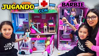 JUGAMOS en EL HOSPITAL de BARBIE y lo DECORAMOS🏥 [upl. by Just126]