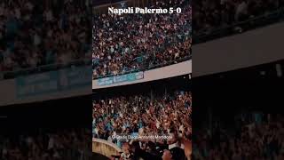 Scot mctominay NapoliPalermo 50 rection staduo Maradona mctominay napolipalermo gol [upl. by Irene]