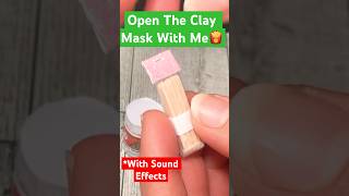 The Worlds Tiniest Clay Mask🌏💙💚🍟mini skincareproducts skincare fyp asmr miniature preppy [upl. by Halueb415]