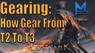 Lost Ark Tier 2 Gearing Guide Item Level 600 [upl. by Tiat649]