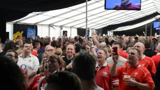 The Wales national anthem being sung at Old Deer Park  England vs Wales Day March 9 2014 [upl. by Clotilde]