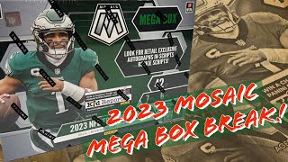 2023 Panini Mosaic Football Mega Box Break [upl. by Cutlip181]