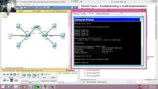 3247 Packet Tracer  Troubleshooting a VLAN Implementation  Scenario 1 [upl. by Jacoby]