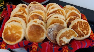 Cómo hacer GORDITAS de LECHERA ESPONJOSAS en SARTÉN bien fáciles y ricas ¡SIN HORNO [upl. by Rosemaria]