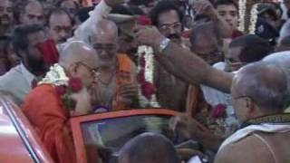 Arriving of Swamiji of Kashi Math [upl. by Nennarb524]