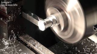 Axminster Sieg C1 micro lathe first cutting [upl. by Aldora]