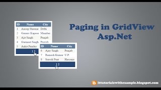 Paging in GridView ASP NET [upl. by Hsu]