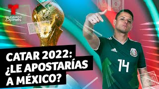 Catar 2022 ¿Cuánto ganarías apostando que México será campeón  Telemundo Deportes [upl. by Linnette]