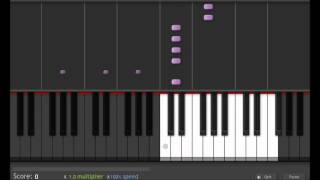 Beautiful Piano Song Synthesia  Cold by Jorge Méndez [upl. by Sharp]