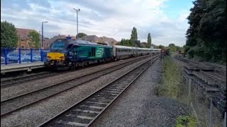 DRS 68009 and Chiltern Railways 68011 at Princes Risborough 040924 [upl. by Amann271]