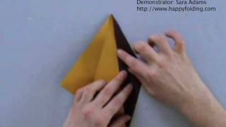 Origami Basics Fish Base [upl. by Dodge]