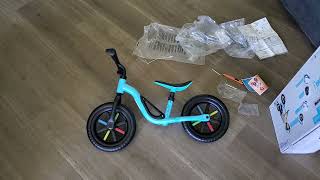 Chillafish Balance Bike Unboxing and Assembly [upl. by Nahsez269]