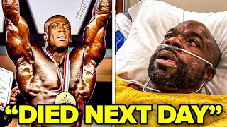 Bodybuilders That Died 1 Day After Winning Mr Olympia [upl. by Ylirama]