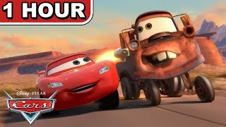 Best of Lightning McQueens Radiator Springs Adventures  1Hour Compilation  Pixar Cars [upl. by Atteugram]