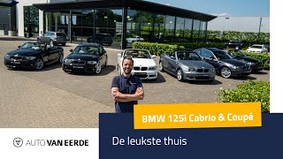 Einserinvasie  AUTO van Eerde Rijplezier Review BMW 125i Cabrio amp Coupe [upl. by Keir]