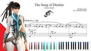 The Song of Destiny  Stellar Blade Piano cover [upl. by Matheson653]