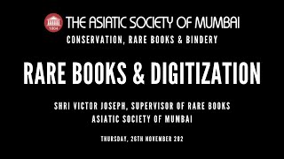 Rare Books and Microfilming in the Asiatic Society of Mumbai [upl. by Acisse]