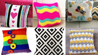 Highly demanding Crochet Pillow covers Modern Crochet Pillow cover design [upl. by Nitsua]