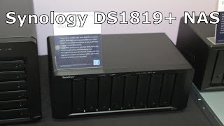 Synology DS1819 8 Bay DiskStation NAS [upl. by Macnair734]