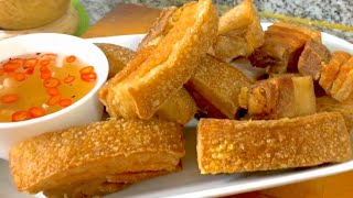 CRISPY LECHON KAWALI  How to Cook Super Crispy Fried Pork Belly [upl. by Ming]