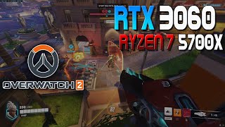 RYZEN 7 5700x  RTX 3060  OVERWATCH 2 [upl. by Leahey]