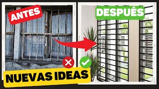 ❌ NO DEJES QUE PASE ESTO  ✅ REJAS para VENTANAS MODERNAS [upl. by Deeraf]