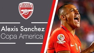 Alexis Sanchez  Copa America 2016 Review [upl. by Aleksandr408]