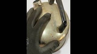 Stainless Steel Mirror Polishing Mastery shortvideo viralvideo diy [upl. by Annairol]