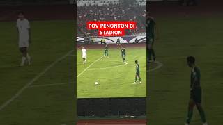 POV DARI STADION GOLLL CHIP MARSELINO indonesia worldcup fyp like shorts views marselino [upl. by Damaris]