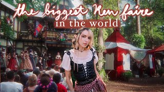 Visiting the largest Renaissance Faire in the world ✨ [upl. by Alyac]