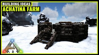 HOW TO BUILD AN ACHATINA CEMENTING PASTE FARM  ARK SURVIVAL [upl. by Isabel]