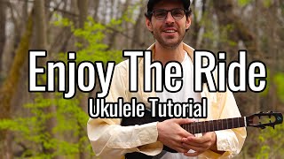 Morcheeba  Enjoy The Ride Ukulele Tutorial [upl. by Esinyt]