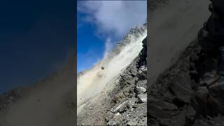 ⚠️Avalancha BRUTAL en LA BOLERA DEL Mont Blanc⚠️ [upl. by Hartley]