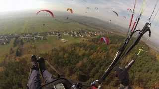 Klonówka paralotnie 26102013 paragliding [upl. by Maribelle934]